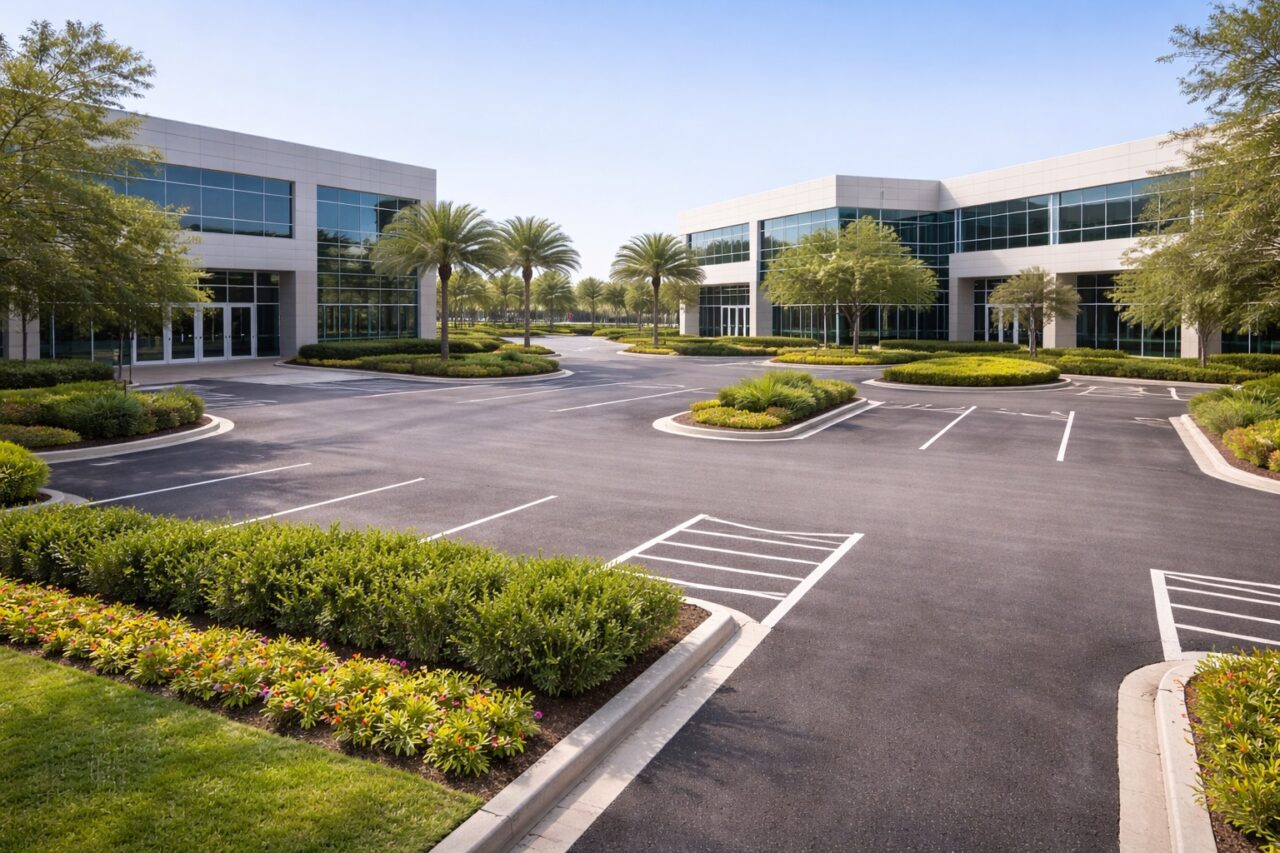 Commercial property access and parking considerations during sale preparation